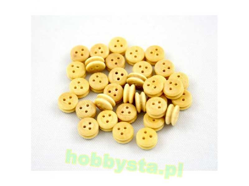 Jufersy bukszpan 7mm 100szt. - zdjęcie 1 Jufersy bukszpan 7mm 100szt. - zdjęcie 1