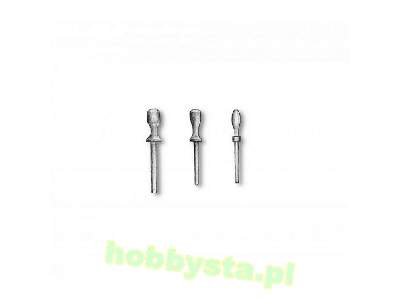 Nagle drewniane orzech 10mm 20szt. - zdjęcie 2