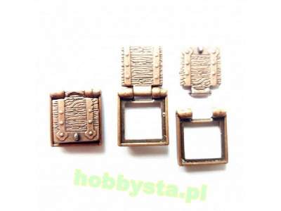 Ambrazury 10x10mm 10szt. - zdjęcie 2