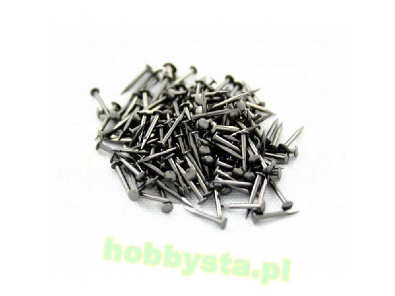 Gwoździe czarne 0,8x7mm - 200szt. - zdjęcie 1 Gwoździe czarne 0,8x7mm - 200szt. - zdjęcie 1