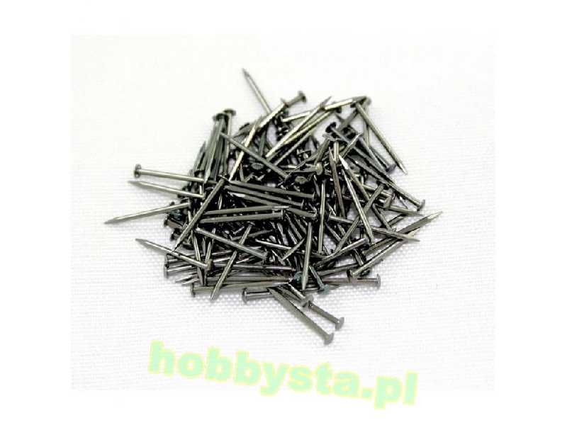 Gwoździe czarne 0,8x12mm - 200szt. - zdjęcie 1 Gwoździe czarne 0,8x12mm - 200szt. - zdjęcie 1