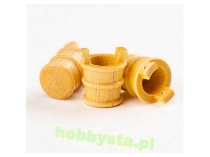 Wiadro drewniane 12mm 4szt. - zdjęcie 1 Wiadro drewniane 12mm 4szt. - zdjęcie 1