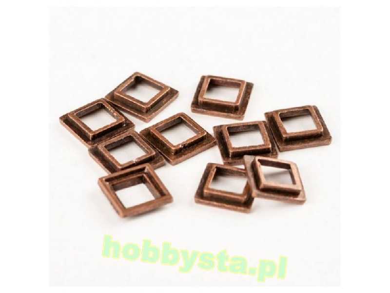 Ambrazury 8x8mm - 10szt. - zdjęcie 1 Ambrazury 8x8mm - 10szt. - zdjęcie 1