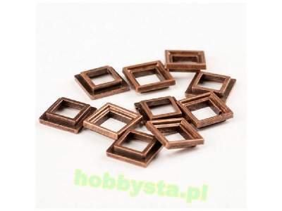 Ambrazury 10x10mm - 10szt. - zdjęcie 1