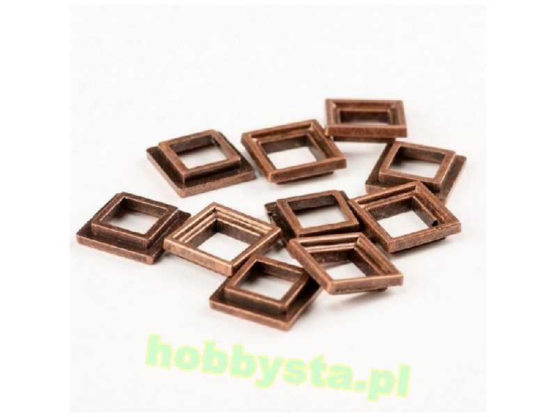 Ambrazury 10x10mm - 10szt. - zdjęcie 1 Ambrazury 10x10mm - 10szt. - zdjęcie 1