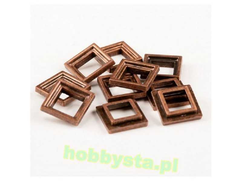 Ambrazury 13x13mm - 10szt. - zdjęcie 1 Ambrazury 13x13mm - 10szt. - zdjęcie 1