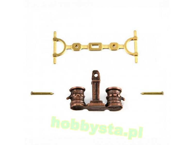 Pompa metalowa podwójna 12mm - zdjęcie 1 Pompa metalowa podwójna 12mm - zdjęcie 1