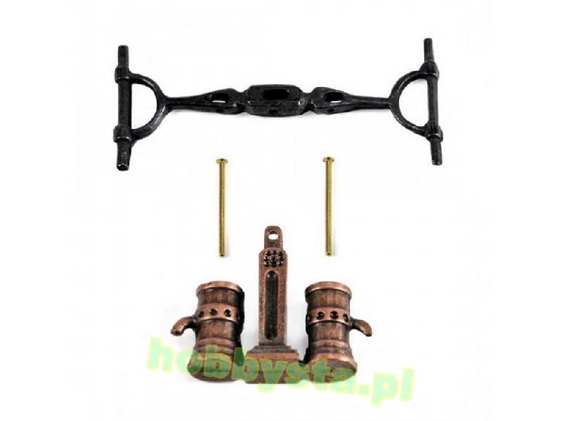 Pompa metalowa podwójna 18mm - zdjęcie 1 Pompa metalowa podwójna 18mm - zdjęcie 1