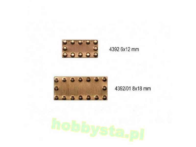 Blacha na poszycie dna 6x12mm 100szt. - zdjęcie 1 Blacha na poszycie dna 6x12mm 100szt. - zdjęcie 1