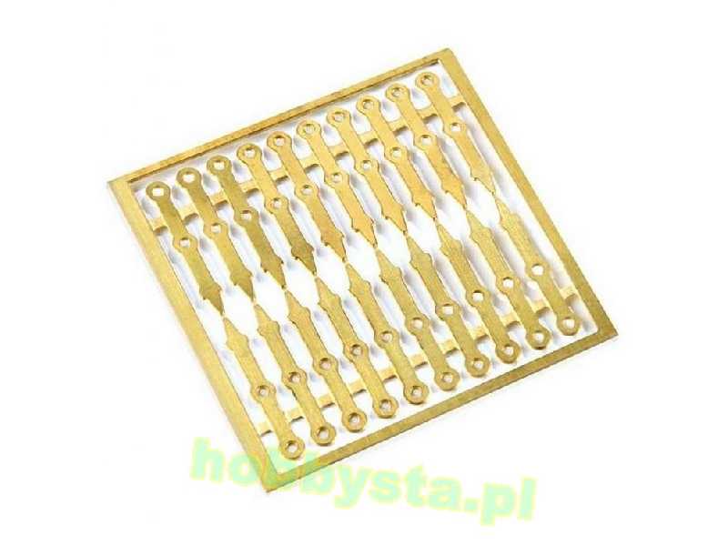 Słupki relingów płaskie 10mm 2 otwory - zdjęcie 1 Słupki relingów płaskie 10mm 2 otwory - zdjęcie 1