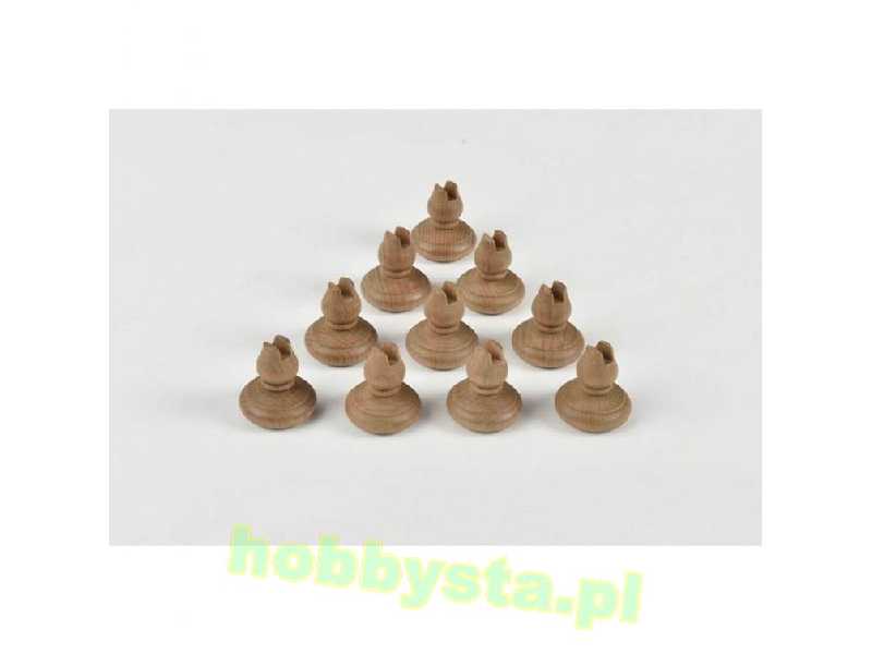Kolumny drewniane 28mm 2szt. - zdjęcie 1 Kolumny drewniane 28mm 2szt. - zdjęcie 1