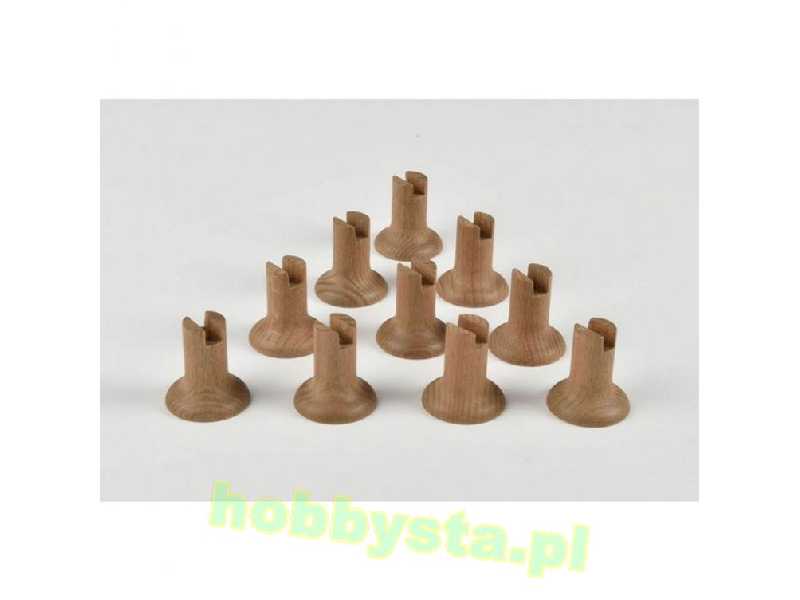 Kolumny drewniane 32mm 2szt. - zdjęcie 1 Kolumny drewniane 32mm 2szt. - zdjęcie 1