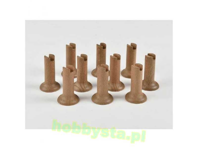 Kolumny drewniane 51mm 2szt. - zdjęcie 1 Kolumny drewniane 51mm 2szt. - zdjęcie 1