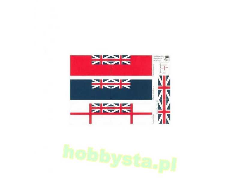 Bandery angielskie 112x56mm - zdjęcie 1 Bandery angielskie 112x56mm - zdjęcie 1