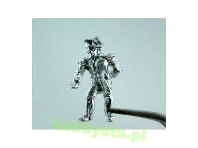 Figurka metalowa oficera 22mm - zdjęcie 1