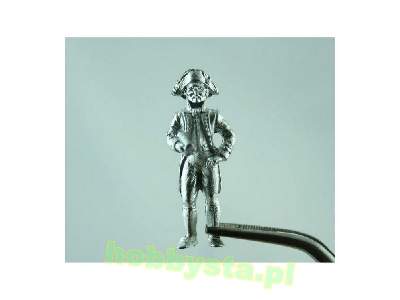 Figurka metalowa oficera 25mm - zdjęcie 1