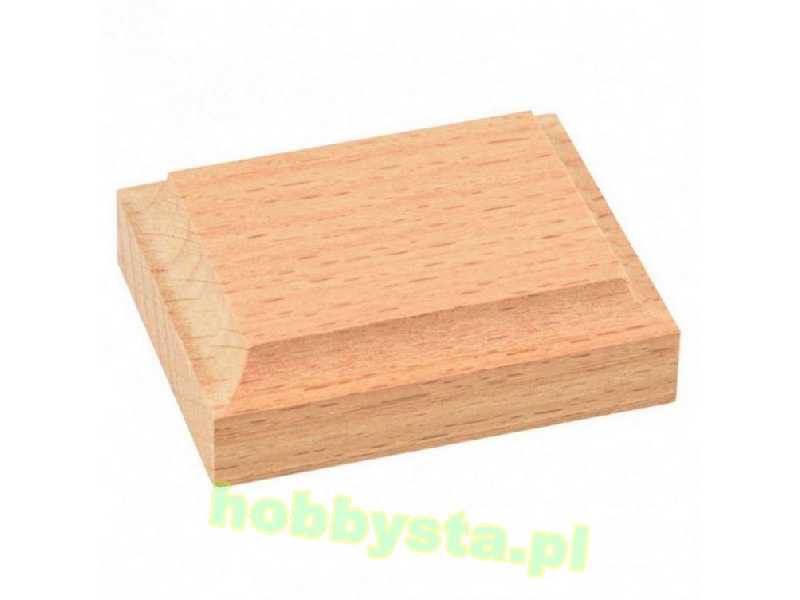 Podstawka z litego drewna 5x4x1,5cm - zdjęcie 1 Podstawka z litego drewna 5x4x1,5cm - zdjęcie 1