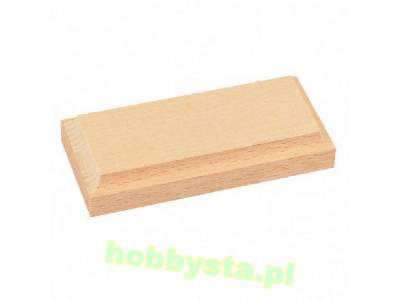 Podstawka z litego drewna 9x4x1,5cm - zdjęcie 1