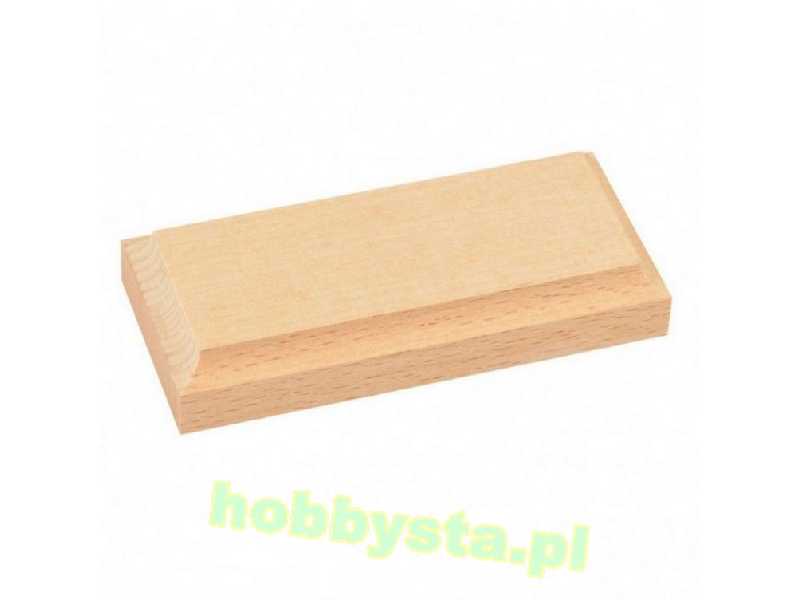 Podstawka z litego drewna 9x4x1,5cm - zdjęcie 1