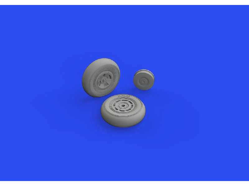 Tempest Mk. II wheels 1/48 - Eduard - zdjęcie 1 Tempest Mk. II wheels 1/48 - Eduard - zdjęcie 1