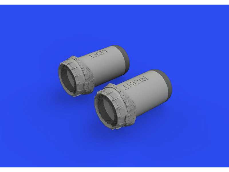 Tornado GR.1 exhaust nozzles 1/72 - Eduard - zdjęcie 1 Tornado GR.1 exhaust nozzles 1/72 - Eduard - zdjęcie 1