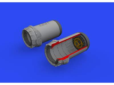 Tornado GR.1 exhaust nozzles 1/72 - Eduard - zdjęcie 8