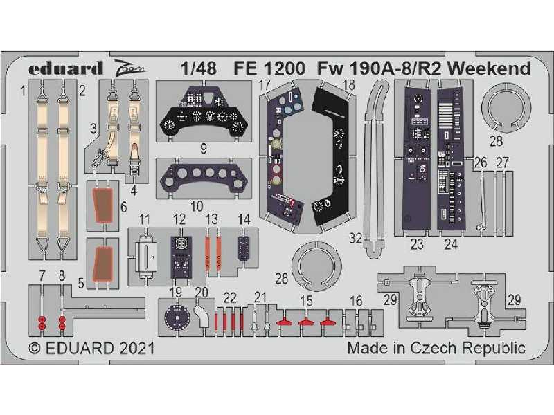 Fw 190A-8/ R2 Weekend 1/48 - zdjęcie 1 Fw 190A-8/ R2 Weekend 1/48 - zdjęcie 1