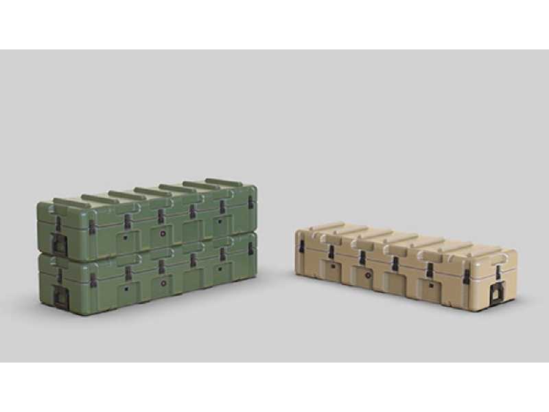 Modern US Army Pelican M240b Machine Gun Case - zdjęcie 1 Modern US Army Pelican M240b Machine Gun Case - zdjęcie 1