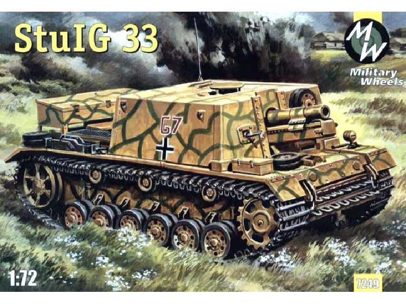 Działo samobieżne StuIG 33 - Sturm-Infanteriegeschutz 33B - zdjęcie 1 Działo samobieżne StuIG 33 - Sturm-Infanteriegeschutz 33B - zdjęcie 1