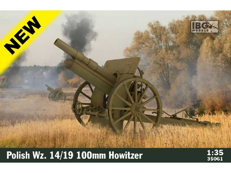Polska haubica Wz. 14/19 100mm - zdjęcie 1 Polska haubica Wz. 14/19 100mm - zdjęcie 1