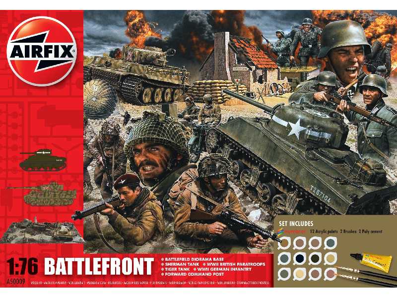 D-Day Battle Front - zestaw podarunkowy - II Wojna Światowa - zdjęcie 1 D-Day Battle Front - zestaw podarunkowy - II Wojna Światowa - zdjęcie 1