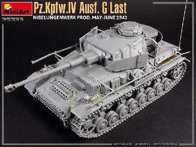 Pz.Kpfw.IV Ausf. G późny/ausf. H wczesny Nibelungenwerk 1943 - zdjęcie 70