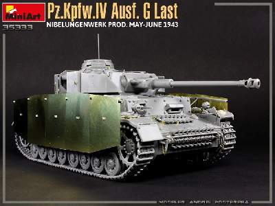 Pz.Kpfw.IV Ausf. G późny/ausf. H wczesny Nibelungenwerk 1943 - zdjęcie 75