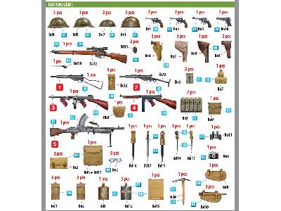 Broń i wyposażeni brytyjskiej piechoty i czołgistów - zdjęcie 8