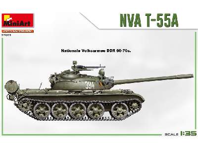 NVA T-55a - Narodowa Armia Ludowa NRD - zdjęcie 3