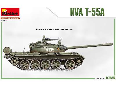 NVA T-55a - Narodowa Armia Ludowa NRD - zdjęcie 5