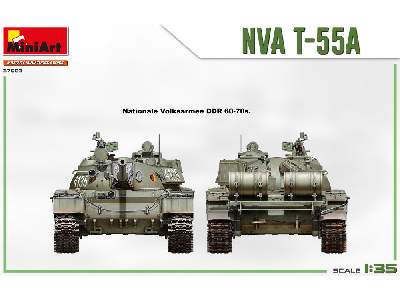 NVA T-55a - Narodowa Armia Ludowa NRD - zdjęcie 6