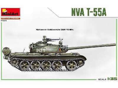 NVA T-55a - Narodowa Armia Ludowa NRD - zdjęcie 9