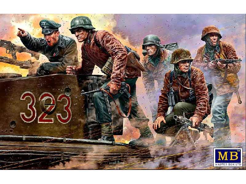 Niemieccy żołnierze 1944-1945. Das Maschinengewehr ist dort! - zdjęcie 1 Niemieccy żołnierze 1944-1945. Das Maschinengewehr ist dort! - zdjęcie 1