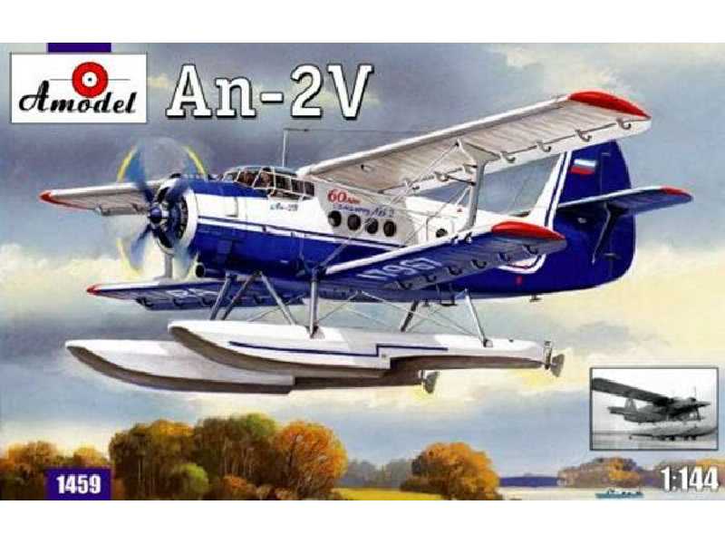 Antonow An-2V na pływakach - zdjęcie 1 Antonow An-2V na pływakach - zdjęcie 1