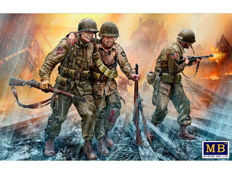 Amerykańscy spadachroniarze - 1944 - zdjęcie 1 Amerykańscy spadachroniarze - 1944 - zdjęcie 1