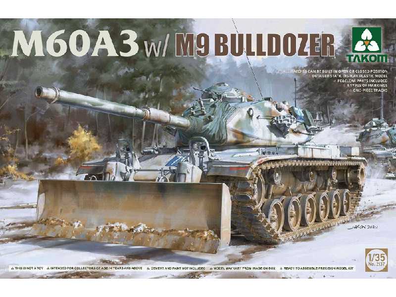 M60A3 w/M9 Bulldozer - zdjęcie 1