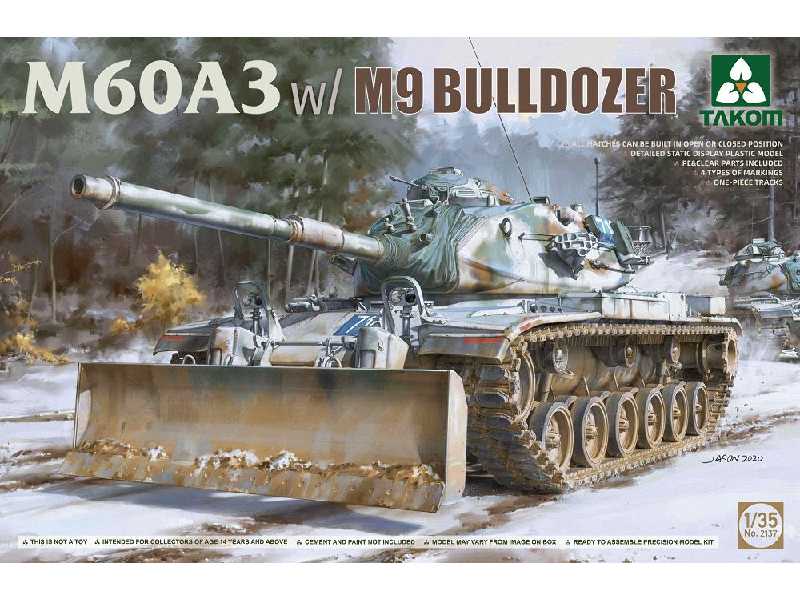 M60A3 w/M9 Bulldozer - zdjęcie 1 M60A3 w/M9 Bulldozer - zdjęcie 1