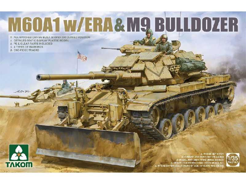 M60A1 w/ERA z lemieszem M9 - zdjęcie 1