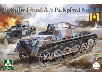 Pz.Kpfw.I Ausf.A & Pz.Kpfw.I Ausf. B - 2 modele - zdjęcie 1