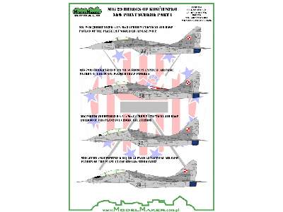 Mig-29 Heroes Of Kościuszko New Paint Scheme Part I - zdjęcie 2