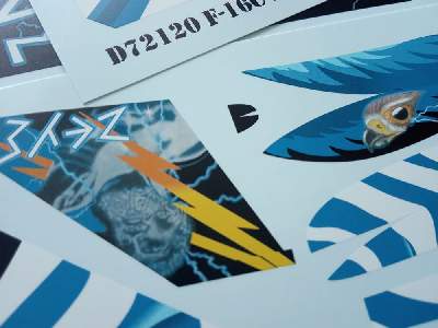 Greek F-16c Block 52 ZeUS Demo Team 2015 Decal + Resin Cft And P - zdjęcie 4