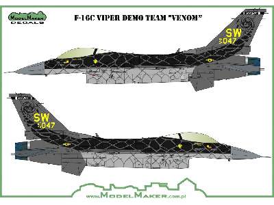 F-16c Viper Demo Team Venom" - zdjęcie 2