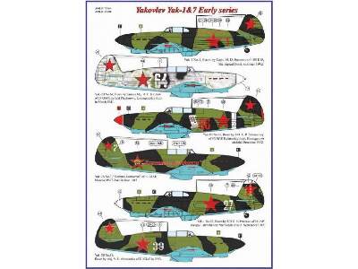 Yakovlev Yak-1 & Yak-7, Early Series - zdjęcie 2