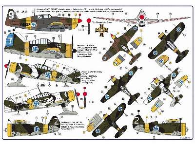 B.Roc,ms 406,bf 109 G-6,buffalo,fokker D.Xxi,i-153 - zdjęcie 3